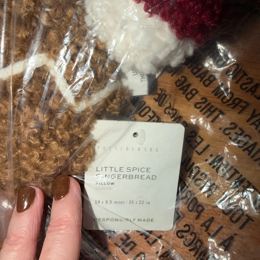 Pottery Barn Little Spice Stuffed Plush. Approx 14